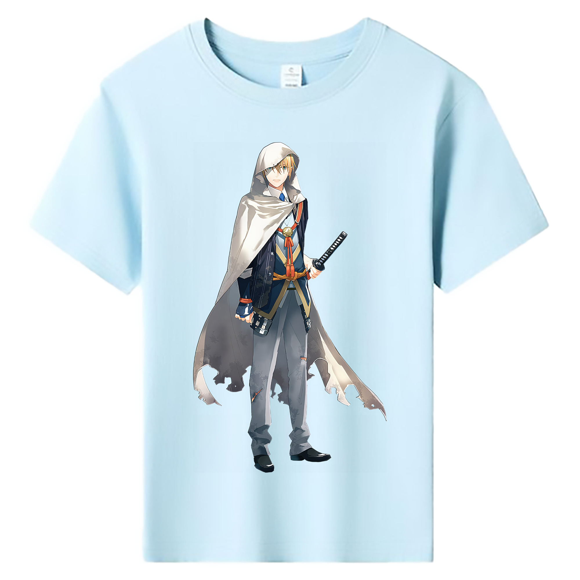 （画像用） 刀剣乱舞 Touken Ranbu 綿100％キッズTシャツ（フロントプリント）